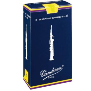 Vandoren Soprano Sax Reed | Traditional | Single Reed | 1.0