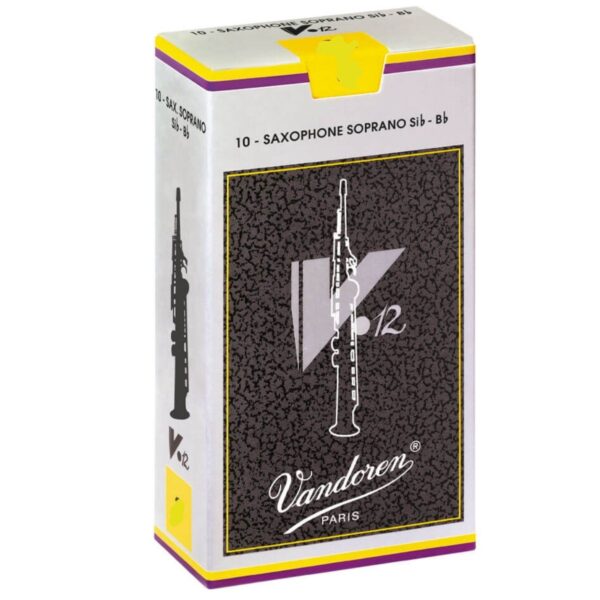 Vandoren Soprano Sax Reed | V12 | Single Reed |2.5