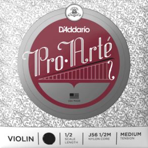 Daddario Pro-Arte Violin Single E String, 1/2 Scale, Medium Tension