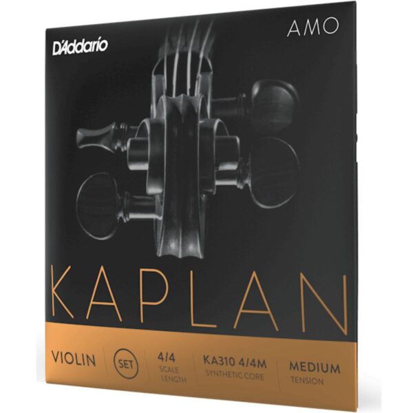 Kaplan AMO Violin String Set, 4/4 Scale, Medium Tension