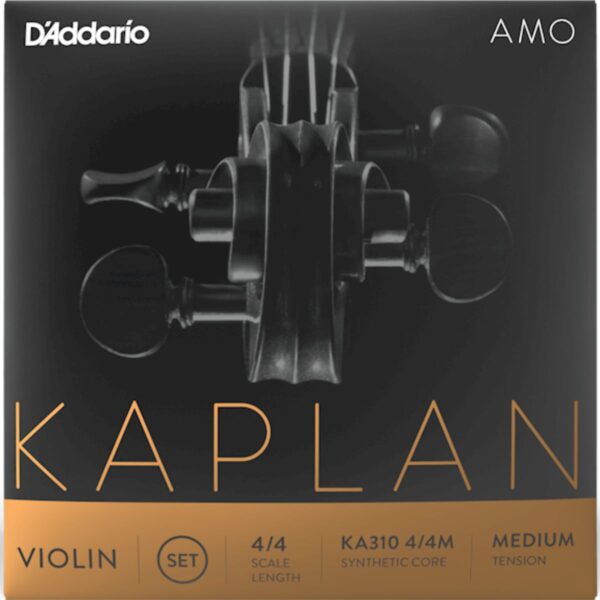 Kaplan AMO Violin String Set, 4/4 Scale, Medium Tension