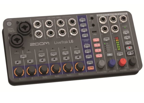 ZOOM LiveTrak L6 | 10-Track Digital Mixer / Recorder