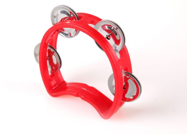 Hands-On Headless tambourine Red 10cm