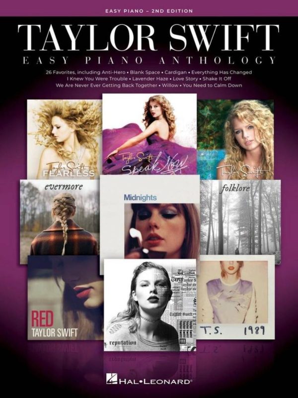 Taylor Swift | Easy Piano Anthology | 2nd Edition: Easy Piano