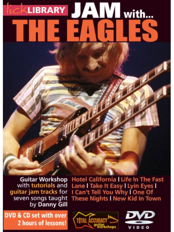 Jam With The Eagles CD and DVD | Tuition | over 2 hours of Lessons