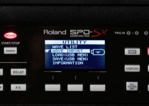 Roland SPD-SX | Drum Hybrid Sampling Pad