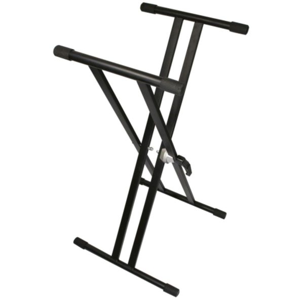 TGI TGKS2 | Double Braced Adjustable Keyboard Stand