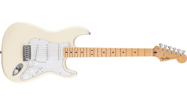 Standard Stratocaster®, Maple Fingerboard, White Pickguard, Olympic White