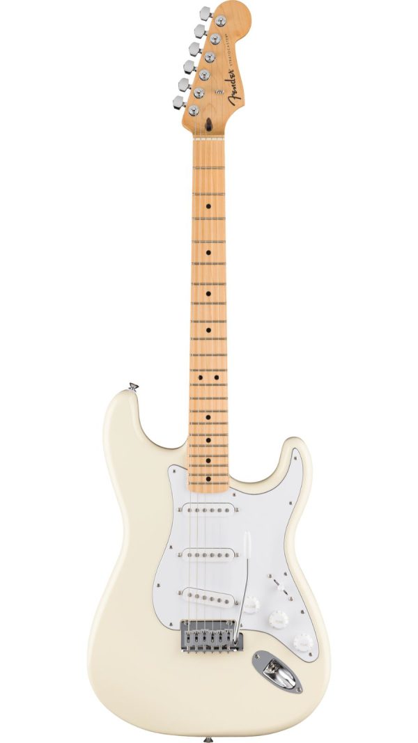 Standard Stratocaster®, Maple Fingerboard, White Pickguard, Olympic White