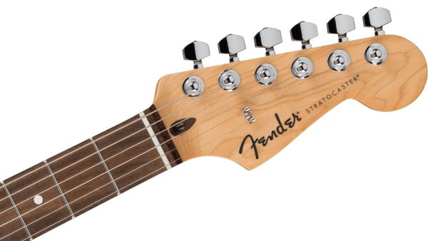 Fender Standard Stratocaster®, Laurel Fingerboard, White Pickguard, 3-Color Sunburst