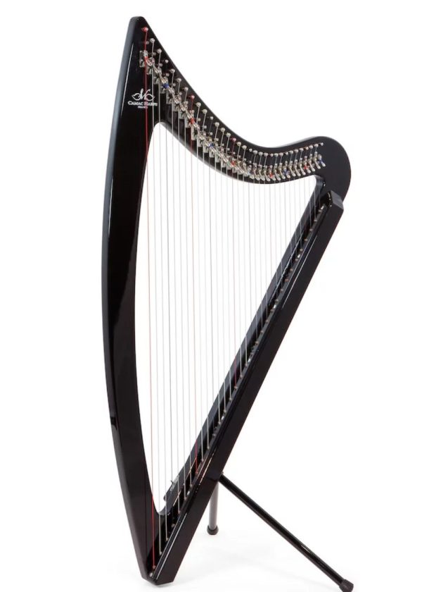 Camac DHC-32 Electric Harp | Ultimate cross over instrument in Black