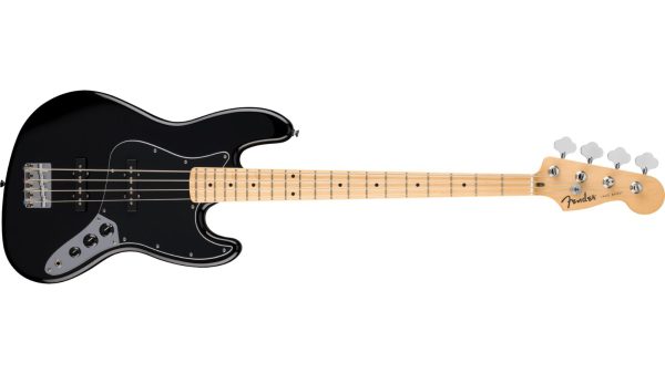 Standard Jazz Bass®, Maple FB, Black Pickguard, Black