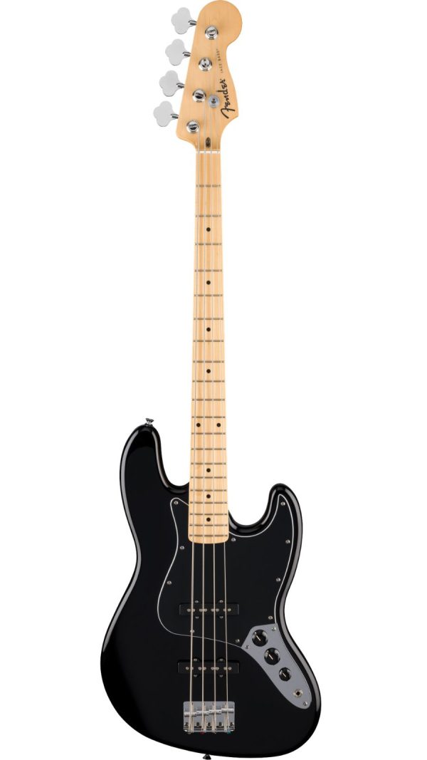 Standard Jazz Bass®, Maple FB, Black Pickguard, Black