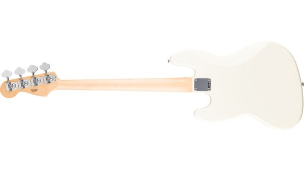 Standard Jazz Bass®, Laurel FB, White Pickguard, Olympic White